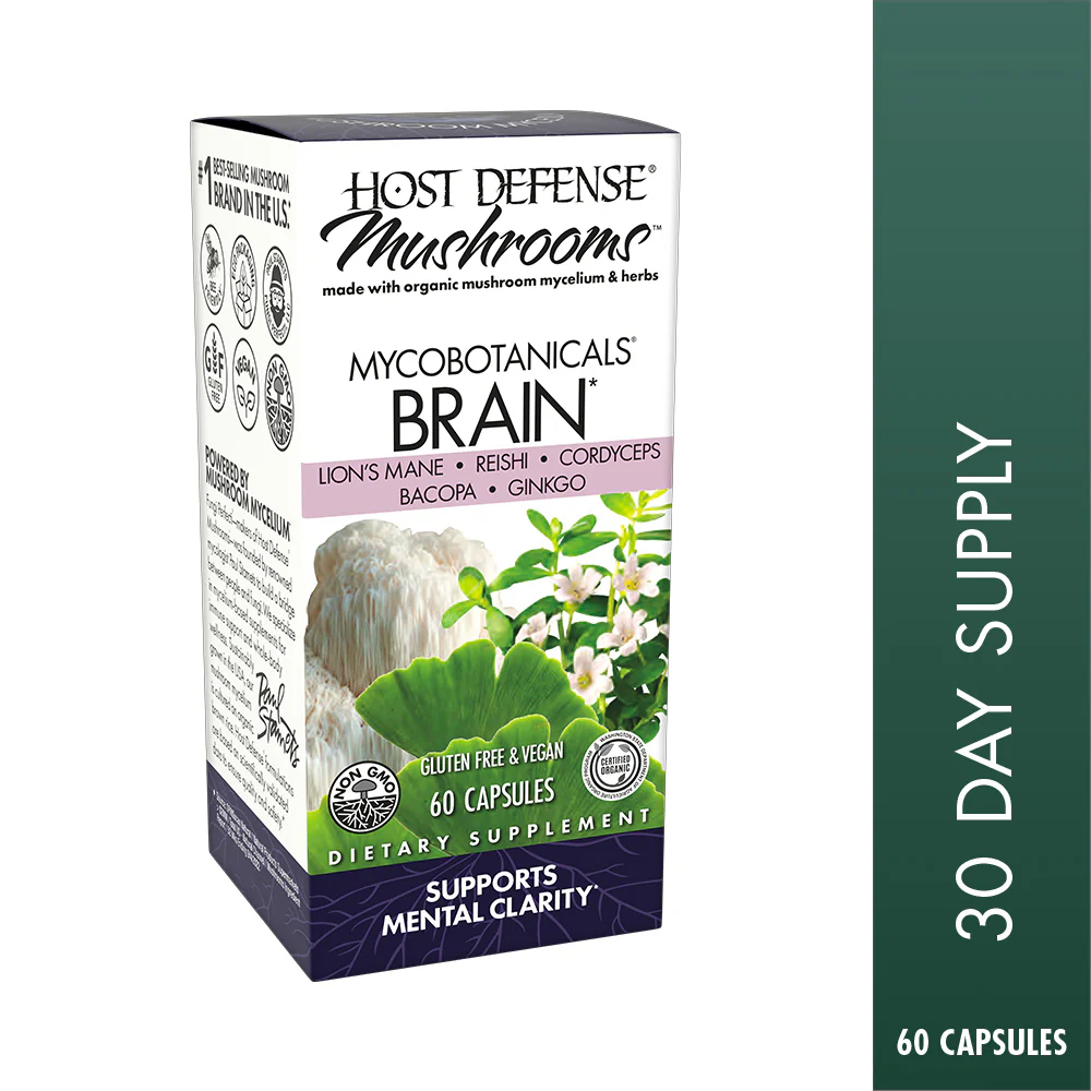 MycoBotanicals® Brain* Capsules - Image 2