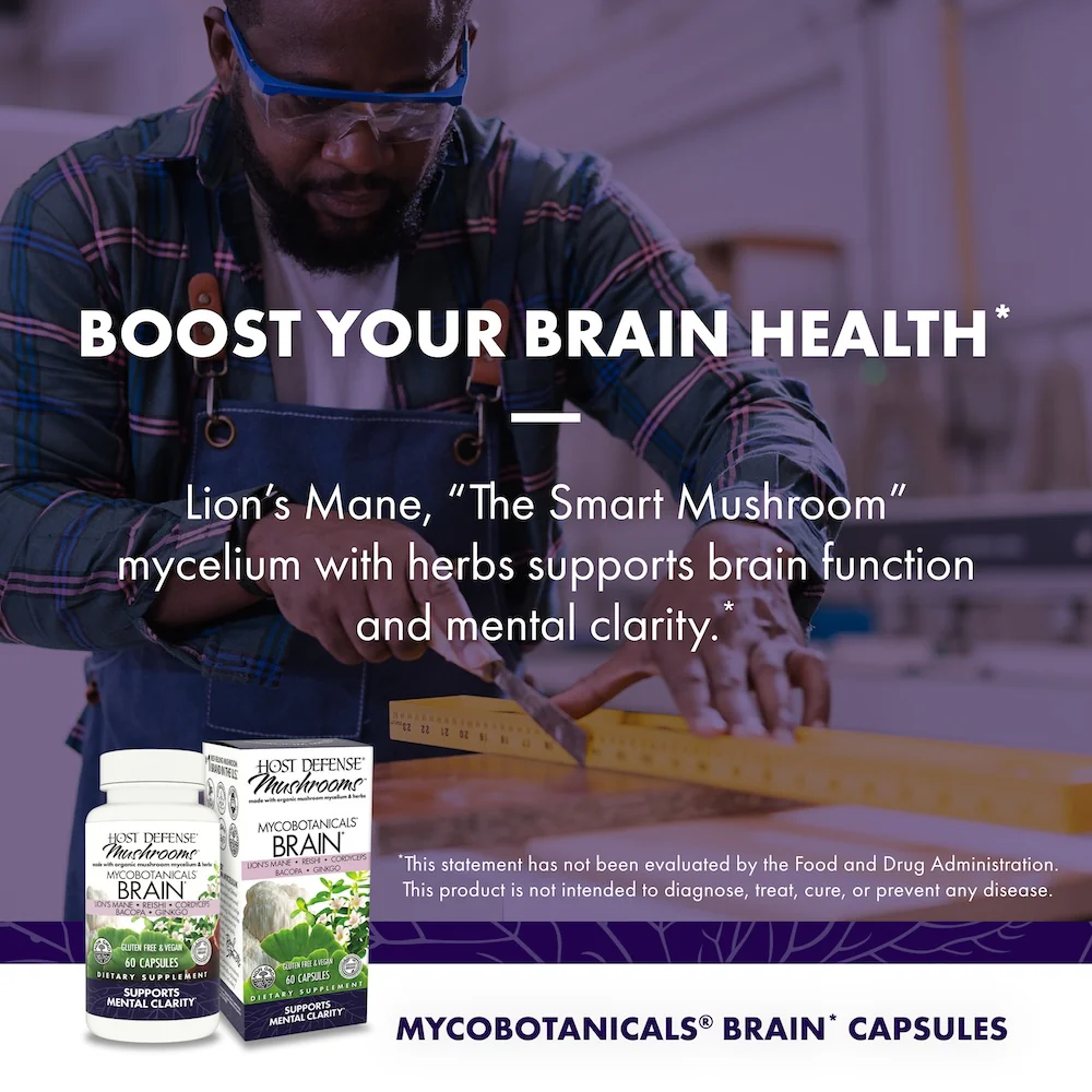 MycoBotanicals® Brain* Capsules - Image 4